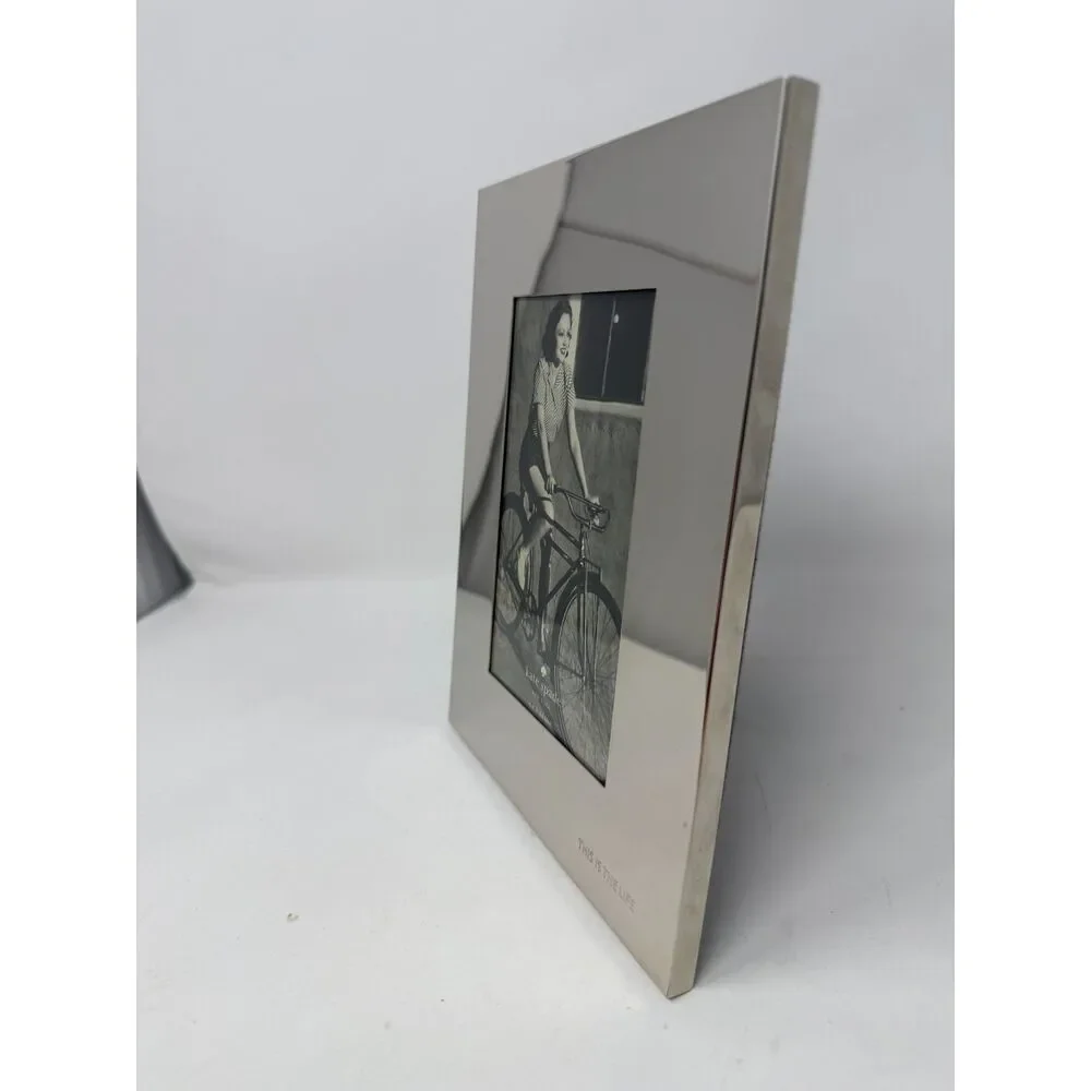 Kate Spade picture frame lenox This is Life silver mirrored 4 x 6